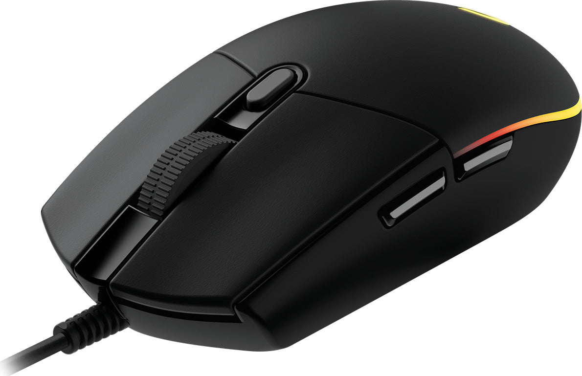 Logitech Gaming Mouse G102 LIGHTSYNC - Ratón - derecho - óptico - 6 botones - con cable - USB - negro