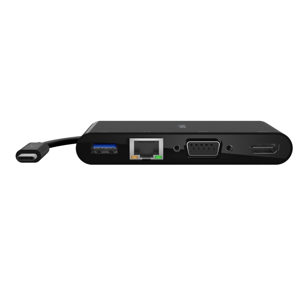 Belkin - Adaptador multipuerto - USB-C - VGA, HDMI - GigE