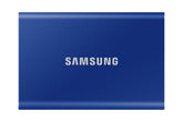 Samsung T7 MU-PC500H - SSD - cifrado - 500 GB - externo (portátil) - USB 3.2 Gen 2 (conector USB C) - AES de 256 bits - azul índigo