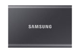 Samsung T7 MU-PC500T - SSD - encriptado - 500 GB - externa (portátil) - USB 3.2 Gen 2 (USB C conector) - 256-bits AES - cinzento titã