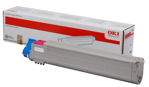 OKI - Magenta - original - toner cartridge - for C9655dn, 9655hdn, 9655hdtn, 9655n