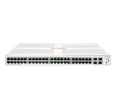 HPE Aruba Instant On 1930 48G 4SFP/SFP+ Switch - Switch - L2+ - Managed - 48 x 10/100/1000 + 4 x 1 Gigabit / 10 Gigabit SFP+ - rail mountable