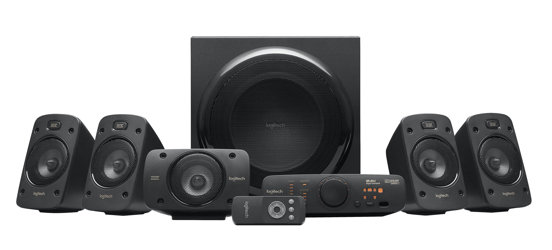 Logitech Z-906 - Sistema de altifalante - para home theater - canal 5.1 - 500 Watt (Total)