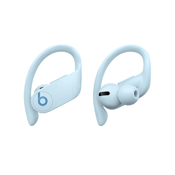 Beats Powerbeats Pro - Wireless Headphones with Microphone - In-Ear - Over-Ear Mount - Bluetooth - Noise Isolation - Glacial Blue - For iPad/iPhone/iPod/TV/Watch