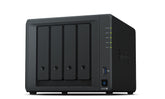 Synology Disk Station DS420+ - Servidor NAS - 4 bahías - RAID (expansión de disco duro) 0, 1, 5, 6, 10, JBOD - RAM 2 GB - Gigabit Ethernet - Asistencia iSCSI