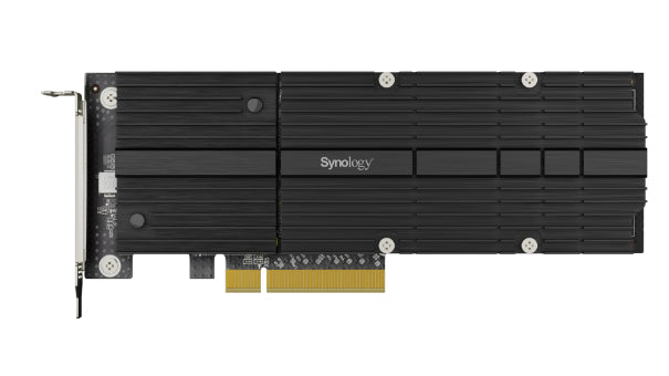 Synology M2D20 - Interface Adapter - M.2 NVMe Card - PCIe 3.0 x8 - for Synology SA3400, SA3600, Disk Station DS1618, DS1819, DS2419, RackStation RS2418, RS820