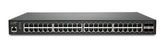 Switch SonicWall SWS14-48FPOE - Switch - Administrado - 48 x 10/100/1000 (PoE+) + 4 x 10 Gigabit SFP+ - montaje en riel - PoE+ (740W)