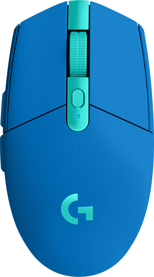 Logitech G G305 - Mouse - optical - 6 buttons - wireless - LIGHTSPEED - USB wireless receiver - blue