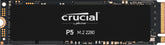 Crucial P5 - SSD - encrypted - 2 TB - internal - M.2 2280 - PCIe 3.0 (NVMe)