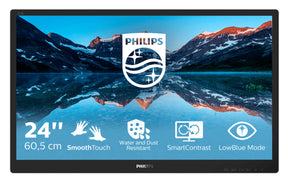 MONITOR PHILIPS 24 PANTALLA TÁCTIL FHD VGA DVI HDMI DP USB ALTAVOCES IP65 242B9TN