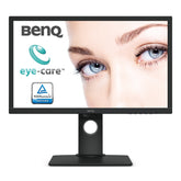 BenQ BL2483TM - Business - LED monitor - 24" - 1920 x 1080 Full HD (1080p) - TN - 250 cd/m² - 1000:1 - 1ms - DVI-D, VGA, DisplayPort - speakers - black