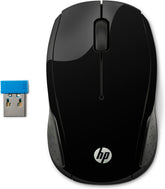 HP 200 - Ratón - para diestros y zurdos - óptico - inalámbrico - 2,4 GHz - Receptor inalámbrico USB - para OMEN Obelisk by HP 875, HP 27, ENVY x360 Laptop, Laptop 15, Pavilion Gaming Laptop 15