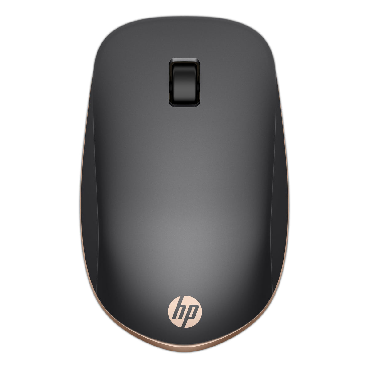 HP Z5000 - Mouse - Right and Left Handed - 3 Buttons - Wireless - Bluetooth - Metallic Silver and Dark Gray with Luxury Copper Finish - for OMEN Obelisk by HP 875, HP 27, ENVY x360 Laptop, Laptop 15, Pavilion Gaming Laptop 15