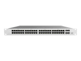 Cisco Meraki Cloud Managed MS120-48FP - Interruptor - Administrado - 48 x 10/100/1000 (PoE) + 4 x Gigabit SFP - desktop, montável em trilho - PoE (740 W) (MS120-48FP-HW?NON_EDI)