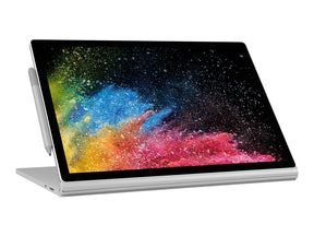 Microsoft Surface Book 2 - Tablet - con base para teclado - Intel Core i5 8350U / 1,7 GHz - Win 10 Pro 64-bit - UHD Graphics 620 - 8 GB RAM - 256 GB SSD - Pantalla táctil 13,5" 3000 x 2000 - Wi-Fi Fi 5 - plata - kbd: portugués - comercial