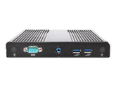 AOpen Digital Engine DE3450 - Reproductor de señal digital - 4 GB de RAM - Intel Celeron - SSD - 128 GB - Sin sistema operativo - 4K UHD (2160p) - Negro (491.DEH00.1210)