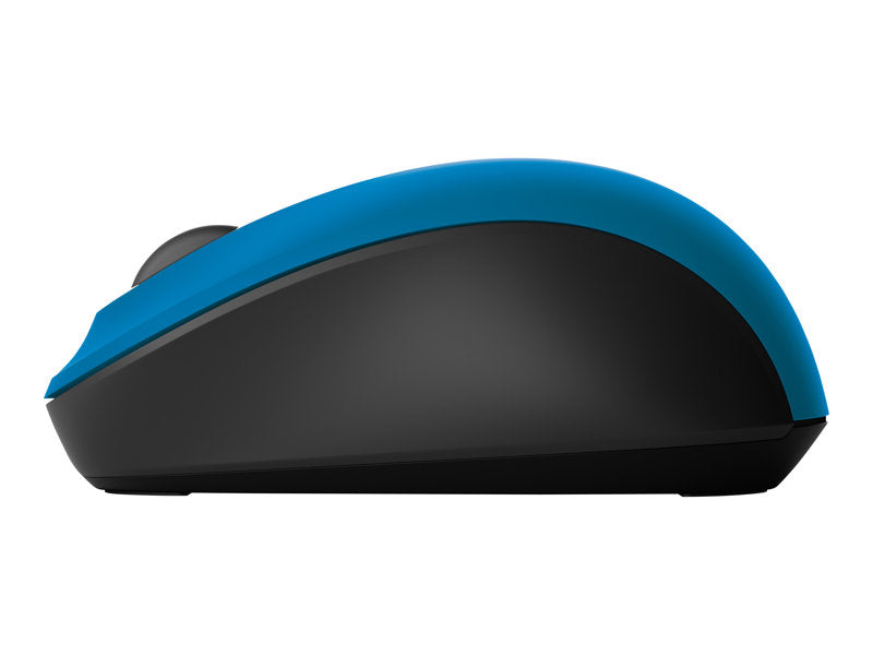 Microsoft Bluetooth Mobile Mouse 3600 - Ratón - para diestros y zurdos - óptico - 3 botones - inalámbrico - Bluetooth 4.0 - azul (PN7-00024)