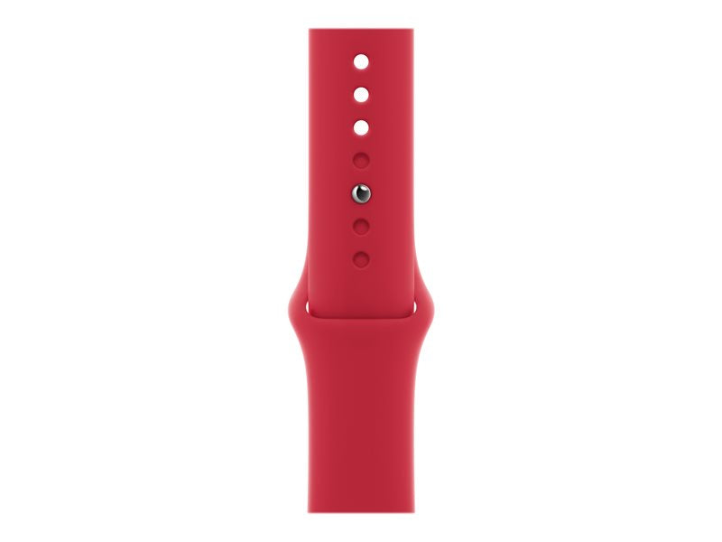 Apple Watch Series 7 GPS, 45mm (PRODUCT)RED Aluminum Case with (PRODUCT)RED Sport Band - Regular