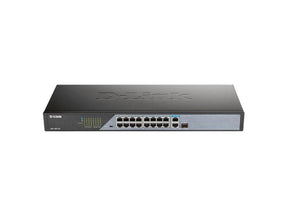 D-LINK SWITCH 18-PORT 10/100 UNMANAGED LONG RANGE POE SURVEILLANCE