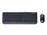 Microsoft Wired Desktop 600 - Juego de teclado y ratón - USB - Reino Unido - Negro