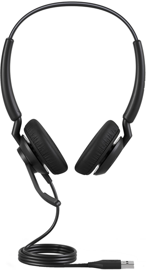 Jabra Engage 40 Stereo - Auscultadores - no ouvido - com cabo - USB-A - isolamento de ruído - Otimizado pata UC (4099-419-279)