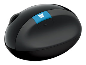 Ratón ergonómico Microsoft Sculpt - Ratón - 7 botones - inalámbrico - 2,4 GHz - Receptor inalámbrico USB (L6V-00003)