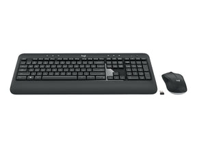 Logitech MK540 Advanced - Keyboard and Mouse Combo - Wireless - 2.4GHz - Slovenian / Croatian - Dark Gray