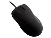 Active Key Medical medium - Mouse - hospital - washable - left and right handed - laser - 2 buttons - with cable - USB - black