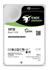 Seagate Exos X18 ST18000NM004J - Disco duro - 18 TB - interno - SAS 12Gb/s - 7200 rpm - búfer: 256 MB