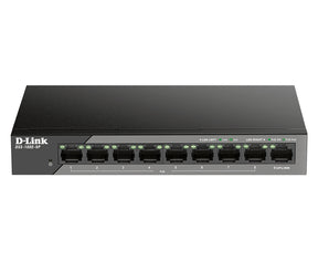 D-LINK SWITCH 9-PORT 10/100 UNMANAGED LONG RANGE POE SURVEILLANCE