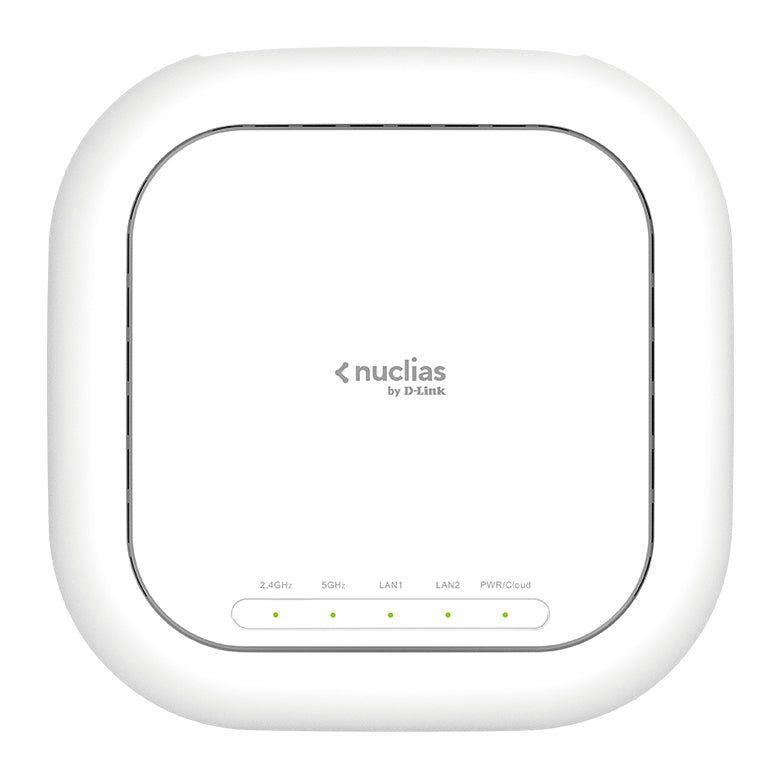 D-Link Nuclias DBA-X2830P - Ponto de acesso sem fios - Wi-Fi 6 - 2.4 GHz, 5 GHz - gerido através da cloud