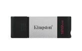 Kingston DataTraveler 80 - Drive flash USB - 128 GB - USB 3.2 Gen 1 / USB-C