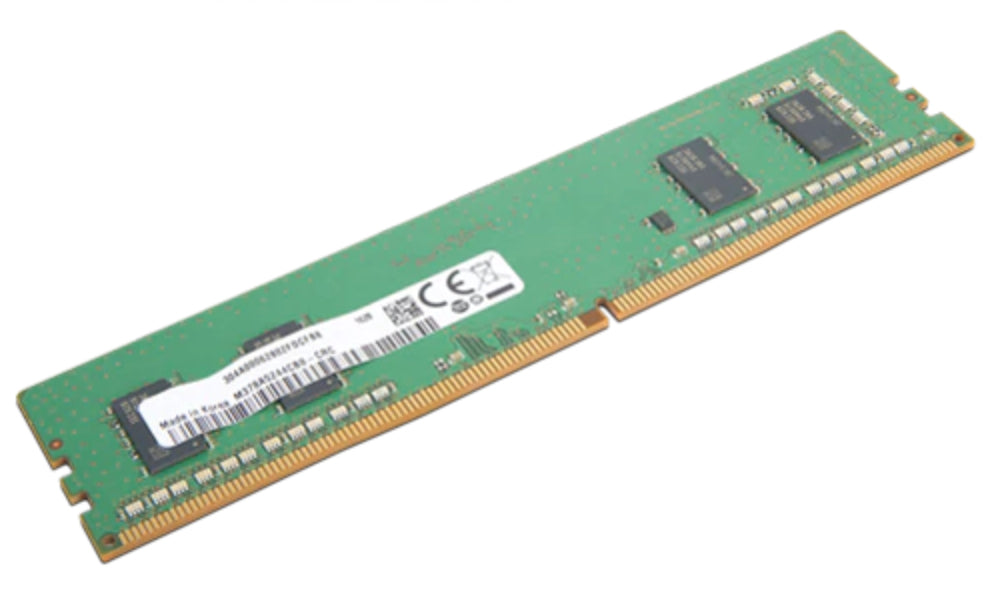 Lenovo - DDR4 - module - 16 GB - 288-pin DIMM - 2933 MHz / PC4-23400 - 1.2 V - unbuffered - no ECC - CRU - green - for ThinkCentre M70s 11DB, 11DC, 11EW, M70t 11D9, 11DA, 11EU, M80s 11CU, 11CV, 11EM, 11EN, M80t 11CS, 11CT, 11EK, 11EL, M90s 11D1, 11