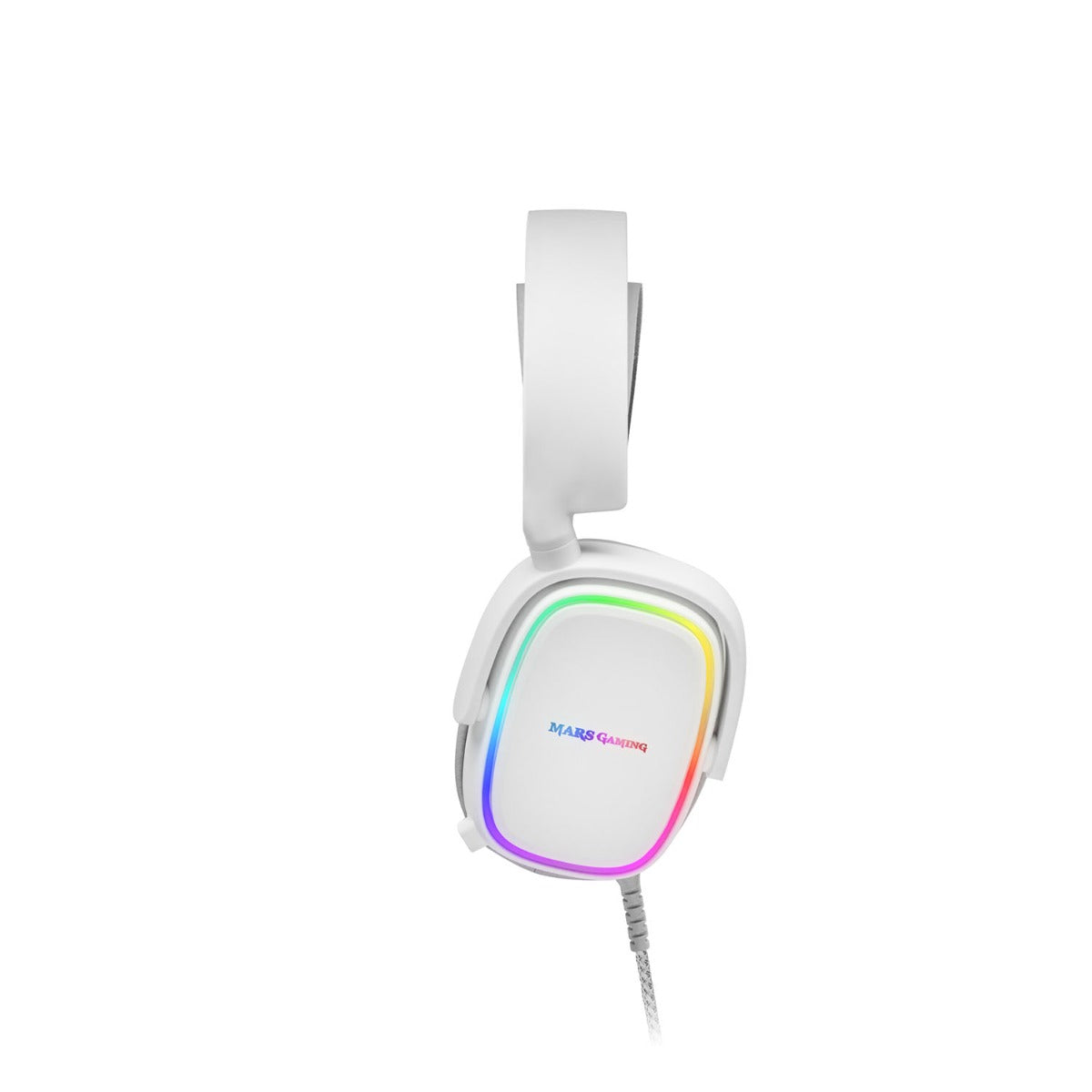 MARS Gaming Headphones MHAXW 53mm, White (MHAXW)