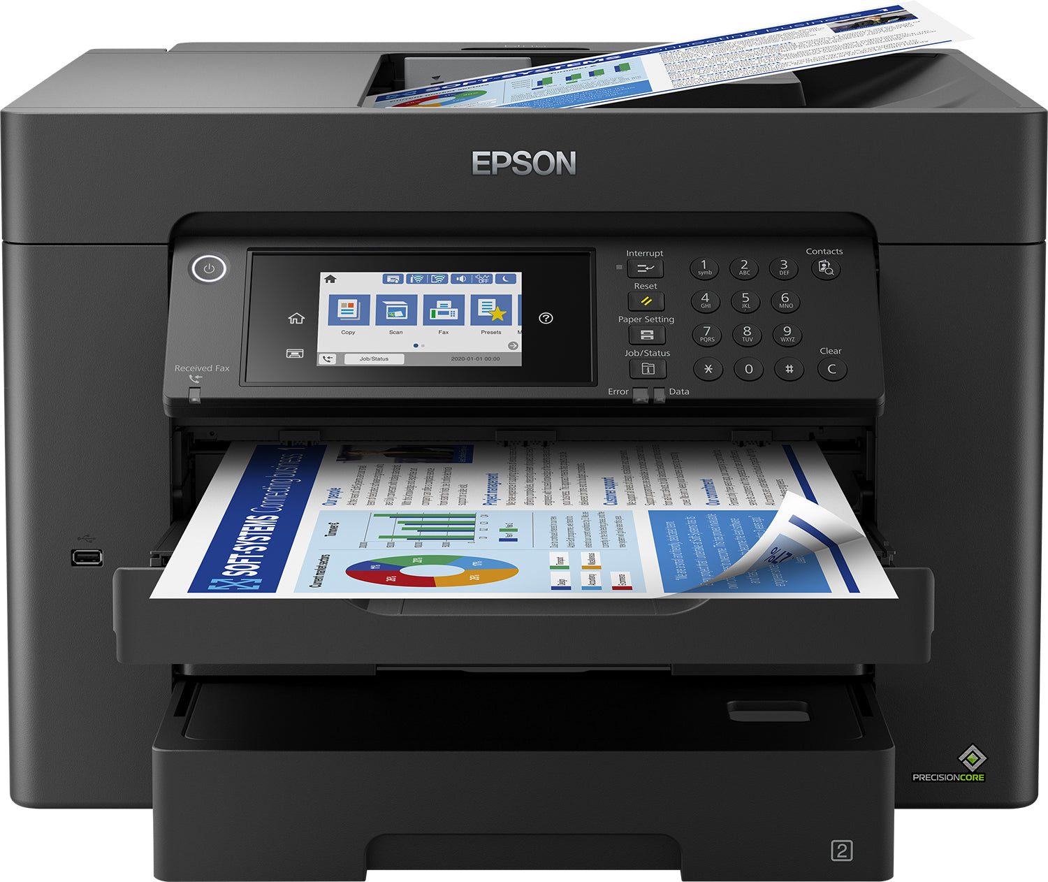 EPSON IMP MULTIF WORKFORCE WF-7840DTWF A3+ #PROMO#