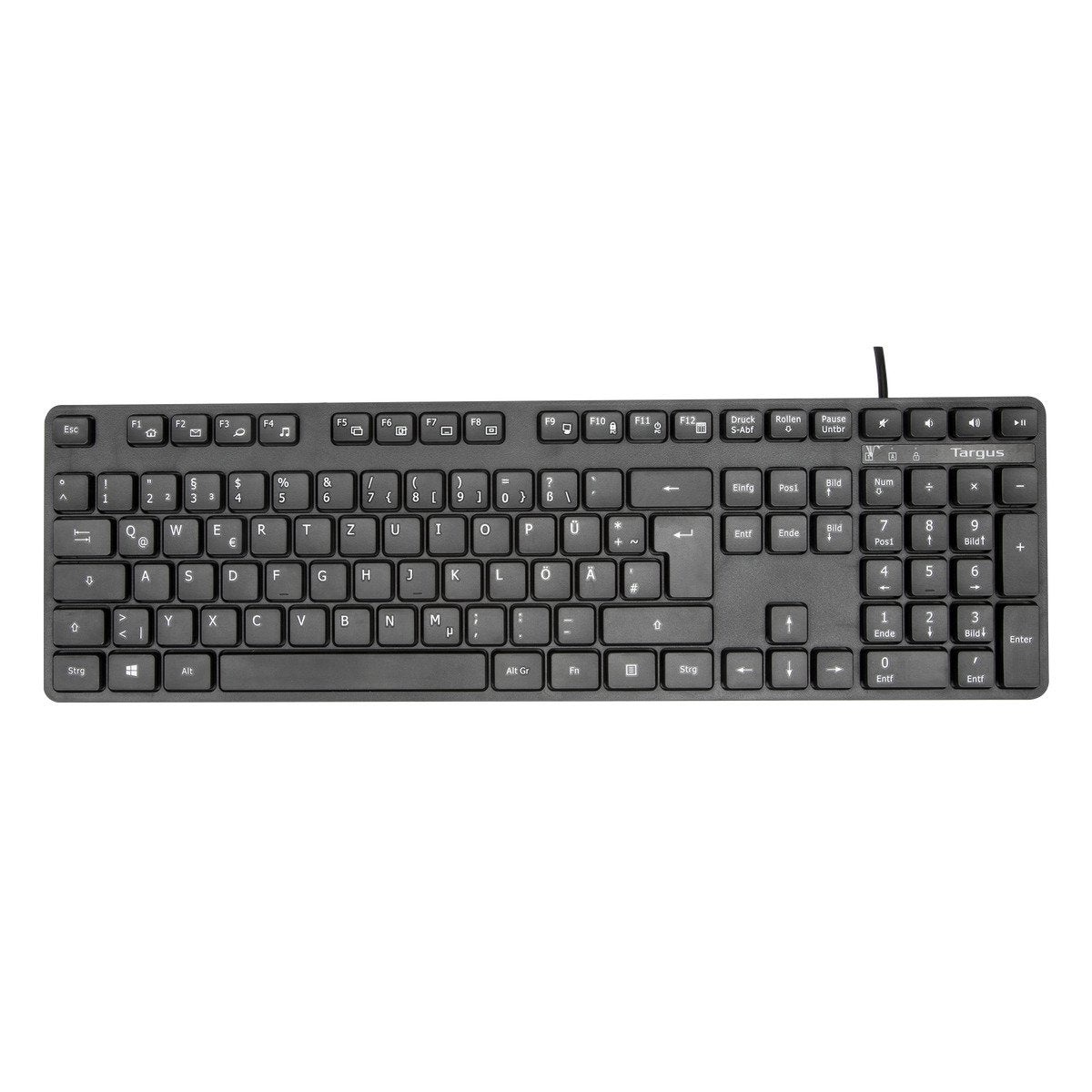 Targus - Keyboard - USB - QWERTZ - German - black