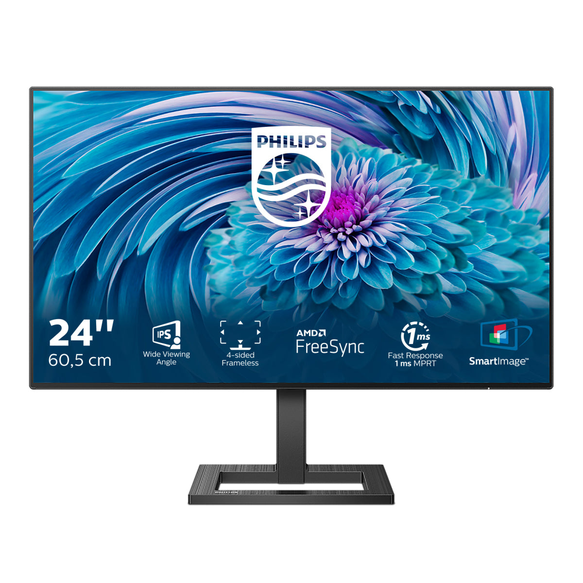 PHILIPS MONITOR IPS 24 (23.8) 16:9 FHD VGA HDMI DP COLUNAS 242E2FA/00