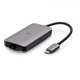 C2G USB C Dock with HDMI, USB, Ethernet, USB C & Power Delivery up to 100W - Estação de engate - USB-C / Thunderbolt 3 - HDMI - GigE