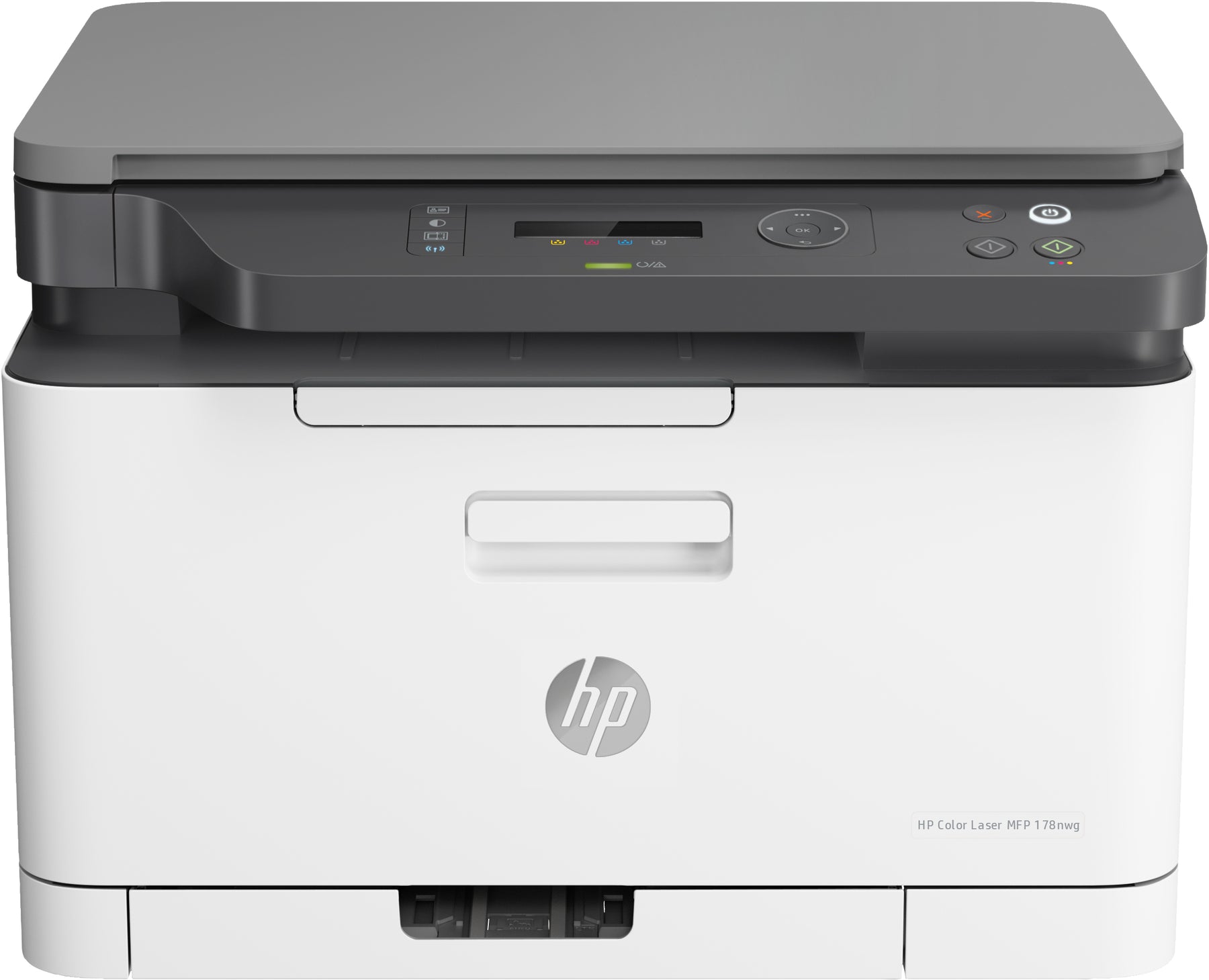 HP Color Laser MFP 178nw - Multifunction printer - color - laser - A4 (210 x 297 mm) (original) - A4/Letter (media) - up to 18 ppm (copy) - up to 18 ppm (print) - 150 sheets - USB 2.0, LAN, WiFi(n)