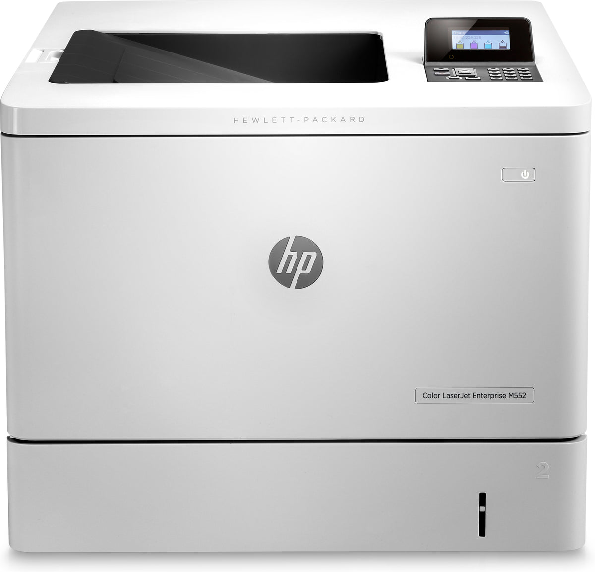 HP Color LaserJet Enterprise M552dn - Impresora - color - Dúplex - láser - A4/Legal - 1200 x 1200 ppp - hasta 33 ppm (mono) / hasta 33 ppm (color) - capacidad: 650 hojas - USB 2.0, Gigabit LAN, Anfitrión USB 2.0