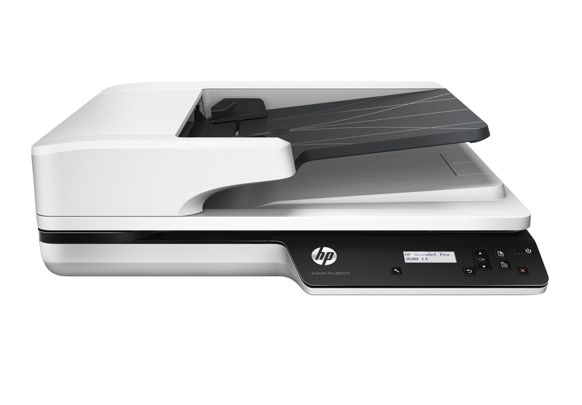 HP Scanjet Pro 3500 f1 - Document Scanner - CMOS/CIS - Duplex - A4/Letter - 1200 dpi x 1200 dpi - up to 25 ppm (mono) / up to 25 ppm (color) - ADF (50 sheets) - up to 3000 scans per day - USB 3.0