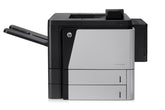 HP LaserJet Enterprise M806dn - Printer - B/W - Duplex - laser - A3 - 1200 x 1200 dpi - up to 56 ppm - capacity: 1100 sheets - USB 2.0, Gigabit LAN, USB host