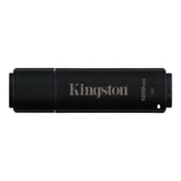 Kingston DataTraveler 4000 G2 Management Ready - Unidad flash USB - cifrada - 128 GB - USB 3.0 - FIPS 140-2 Nivel 3 - Cumple con TAA