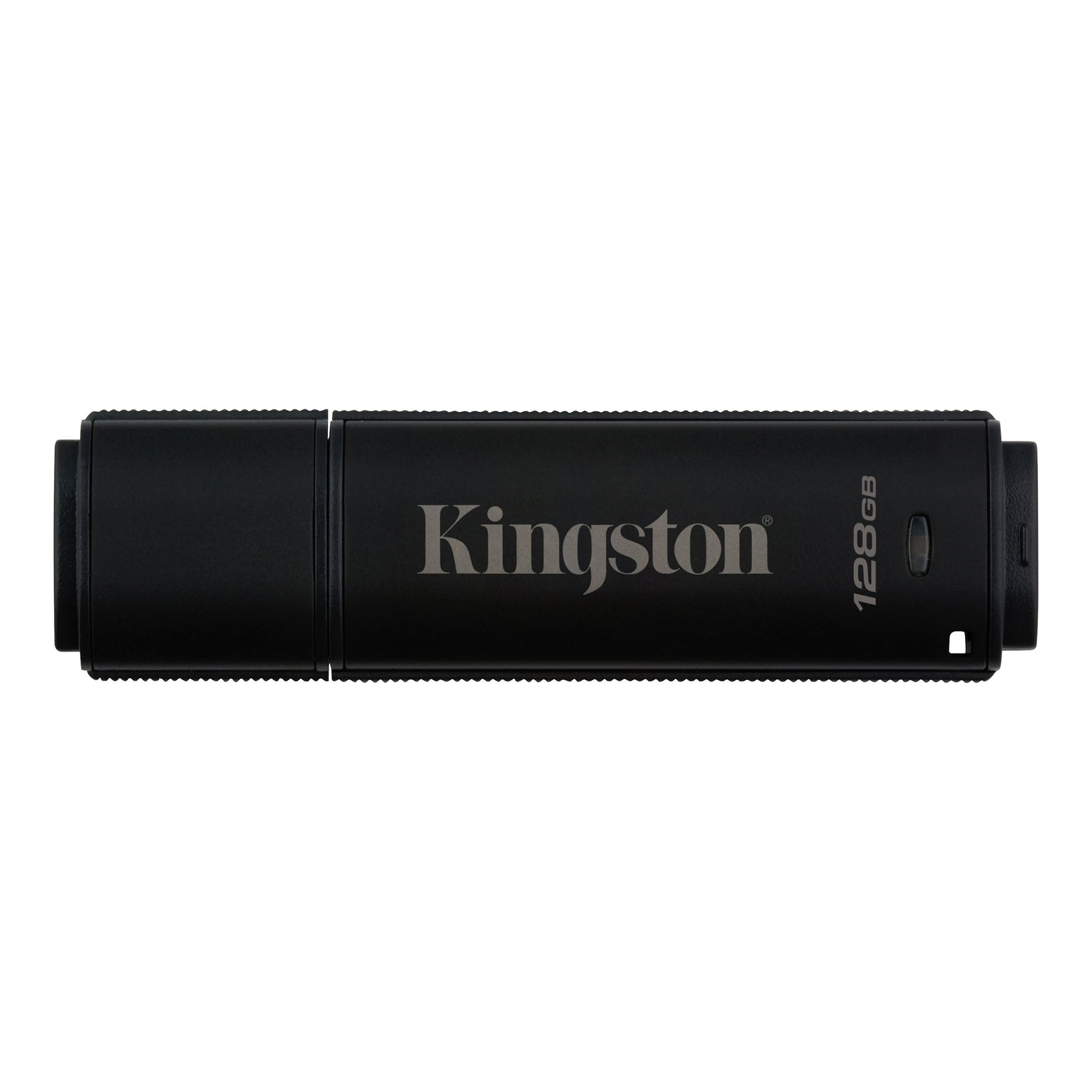 Kingston DataTraveler 4000 G2 Management Ready - Drive flash USB - encriptado - 128 GB - USB 3.0 - FIPS 140-2 Level 3 - Compatível com TAA