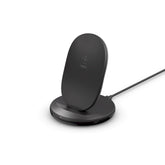 Belkin BOOST CHARGE - Wireless Charging Pad + AC Power Adapter - 15 Watt - Black - for Apple iPhone 11, 11 Pro, 11 Pro Max, 8, 8 Plus, X, XR, XS, XS Max, Samsung Galaxy Note10, Note10+, S10, S10+, S10e