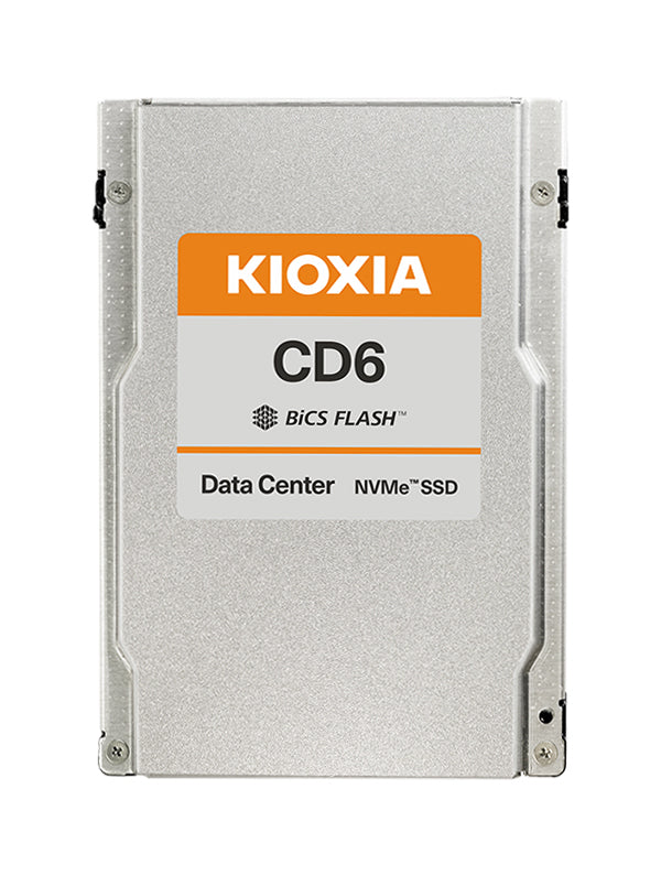 KIOXIA CD6-V Series KCD61VUL1T60 - SSD - 1600 GB - internal - 2.5" - PCIe 4.0 (NVMe)