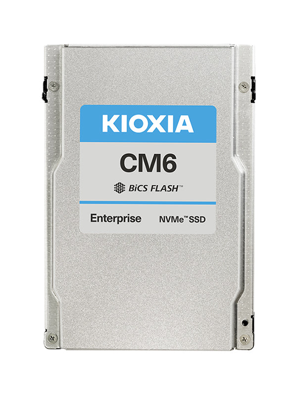 KIOXIA CM6-V Serie KCM61VUL1T60 - SSD - Enterprise, Uso mixto - 1600 GB - interno - 2.5" - U.3 PCIe 4.0 (NVMe)