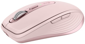 Logitech MX Anywhere 3 - Ratón - láser - 6 botones - inalámbrico - Bluetooth, 2.4GHz - Receptor inalámbrico USB - rosa