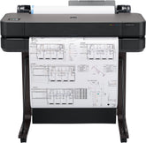 HP DesignJet T630 - 24" impressora de grande formato - a cores - jacto de tinta - A1, ANSI D, Rolo (61 cm) - 2400 x 1200 ppp - até 0.5 min/ página (mono)/ até 0.5 min/ página (cor) - USB 2.0, LAN, Wi-Fi