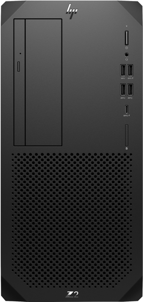 HP Workstation Z2 G9 - Torre - 4U - 1 x Core i7 12700K / 3.6 GHz - vPro - RAM 16 GB - SSD 512 GB - NVMe, TLC, HP Value - UHD Graphics 770 - GigE - Win 10 Pro 64-bit (incluye Licencia Windows 11 Pro) - monitor: ninguno - teclado: portugués - negro